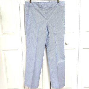 Signature by Larry Levine Size 18 Blue Stripe Pants